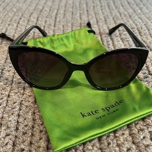 BNIB Kate Spade “Samantha” Sunglasses and pouch